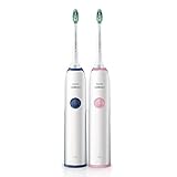 Philips Sonicare - CleanCare Cepillo dental eléctrico sónico HX3212/61, Batería, 110 - 220 V, 2 pieza(s)