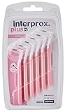 Interprox de 0,38 mm rosado más cepillo interproximal Nano – Pack de 6