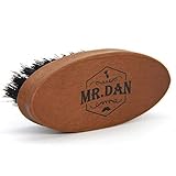 TROP Mr. Dan by Cepillo de Barba, Cepillo cerdas de jabalí, empuñadura Madera de Shima