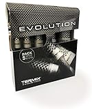 Termix Evolution Soft/Basic/Plus - Juego de Cepillos Térmicos (5 unidades) MLT-EVO5S (Basic)